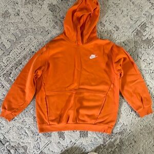 Nike hoodie Orange